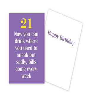 BD/21 Now you Can Drink