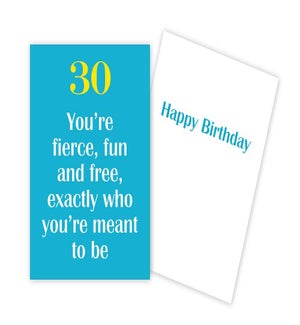 BD/30 You're fierce