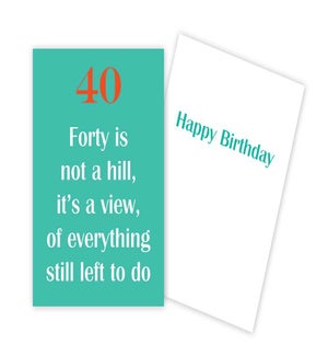 BD/40 Is Not A Hill