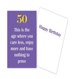 BD/50 Nothing To Prove