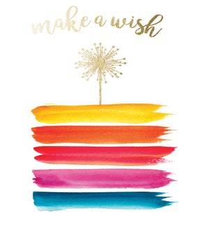 BD/Make A Wish Gold Foil
