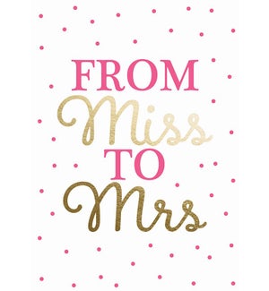 ENG/From Miss To Mrs