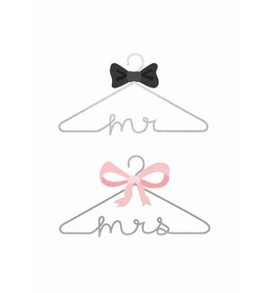 WD/Mr & Mrs Hangers