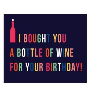 BD/Wine For Your Birthday
