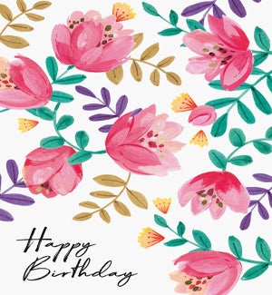 BD/Happy Birthday Floral