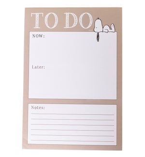 NOTEPAD/Snoopy To Do*