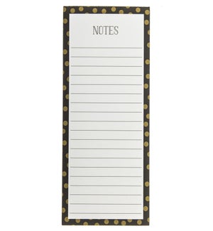 NOTEPAD/Gold Dots*