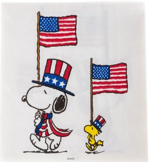 NAPKINS/Snoopy & Woodstock*