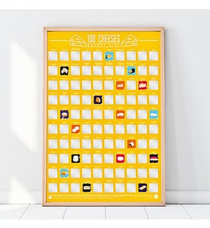 POSTER/100 Cheeses