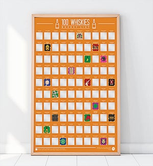 POSTER/100 Whiskies