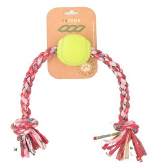 TOY/Knotty w/ball - Pink 10pk