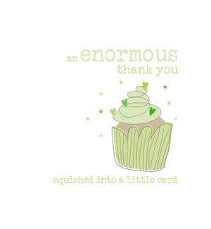 TY/Enormous Cupcake Squished