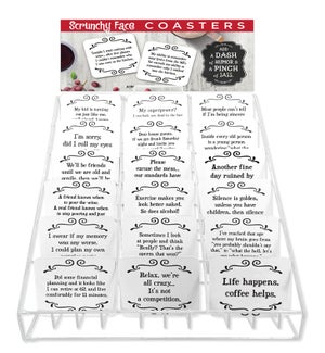 PPK/Scrunchy Face Coaster PPK*