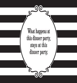 PLACEMAT/Dinner Party
