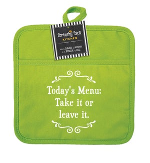 POTHOLDER/Take it