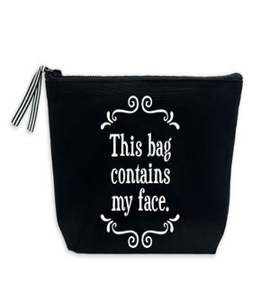 POUCH/Contains My Face
