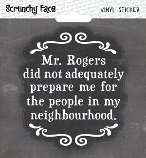 STICKER/Mr. Rogers