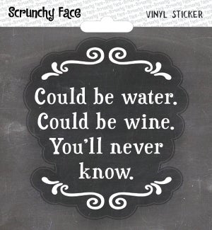 STICKER/Could be wine