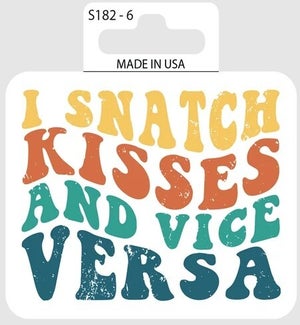 STICKER/I Snatch Kisses