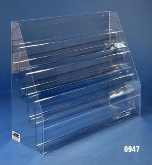 DISP/24" 4-Tier Peg  Rack DS