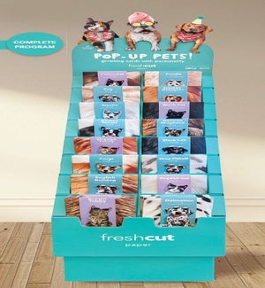 DISPLAY/Pet Cardboard Floor