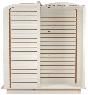 DISPLAY/4 Sided Slatwall Spin*