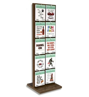 DISP/20-Hook Counter Sticker