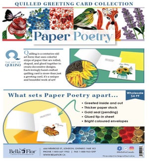 SELL/Paper Poetry Sell Sheet