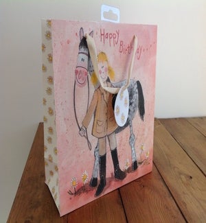 GIFTBAG/Girl & Horse M