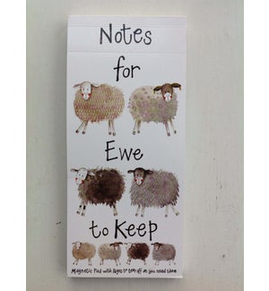 LISTPAD/Notes For Ewe