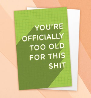 RT/Officially Too Old