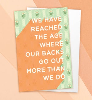 BD/Backs Go Out