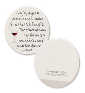 COASTER/Enjoy A Glass Of Wine