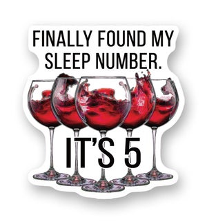 STICKER/Found My Sleep Number