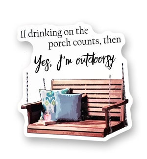 STICKER/Drinking On The Porch