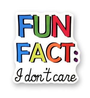 STICKER/Fun Fact I Don't Care