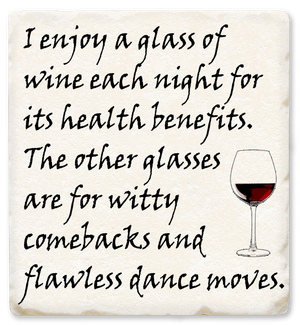 COASTER/Enjoy A Glass Of Wine