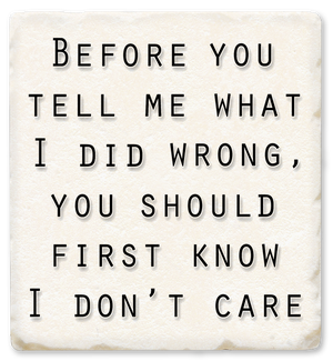 COASTER/Before You Tell Me