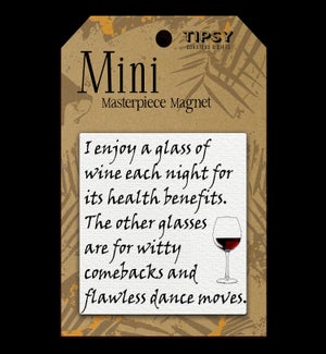 MAGNET/I Enjoy A Glass Of Wine