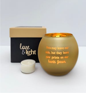 CANDLE/Pets - Gold