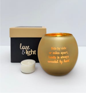 CANDLE/Side by side - Gold