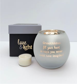 CANDLE/Grandchildren - Silver