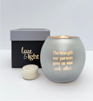 CANDLE/The best gift - Silver