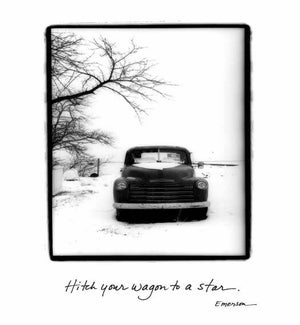 BD/Old truck in snow