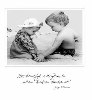 BD/Two children at beach