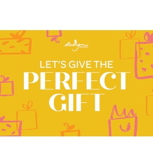 POP/Perfect Gift Pack Sign