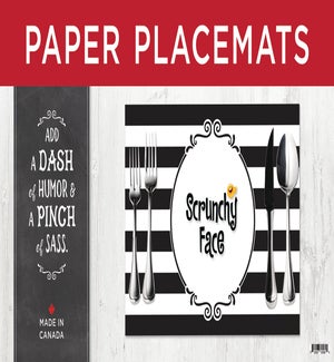 TOPPER/Scrunchy Face Placemats