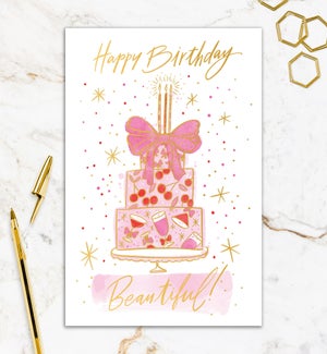 BD/Bday Beautiful Cake