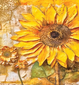 EN/Gouache Sunflower