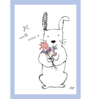 GW/Bunny With Flowers